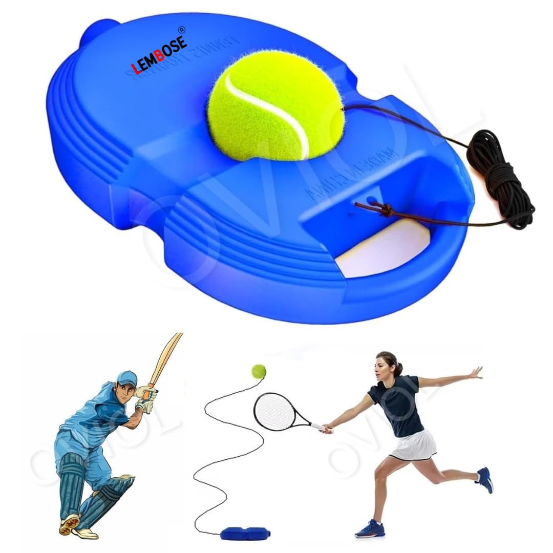 LEMBOSE Self Tennis Practice Ball with String, Tennis Trainer Rebound Ball for Boys & Girls, Convenient Solo Tennis Training Gear Set, Self-Practice Tennis Set (B0D7MVNJGL) Amazon Price History, Amazon Price Tracker