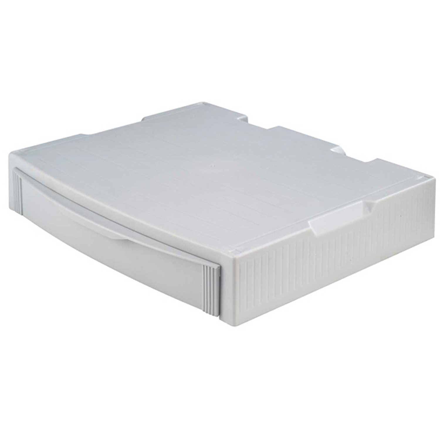 HAN 9250-11, MONITOR stand. Expert monitor stand with 1 drawer, stable, stylish and stackable, grey