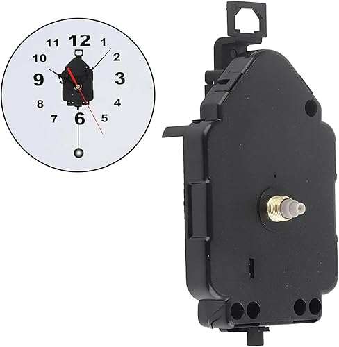 Miniatura 7 de Quartz Clock Movement, DIY Quartz Wall Clocks Movement Pendulum Mechanism Home Colck Repair Parts Replacement(Without Clock Hand)