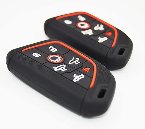 Miniatura 3 de Funda protectora de goma de silicona para llavero inteligente para 7 botones Chevrolet Corvette C8 2LT Z51 3LZ Z06