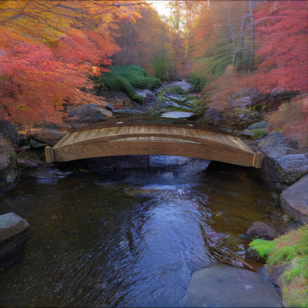 SamsGazebos Garden Bridge Basho 8 ft