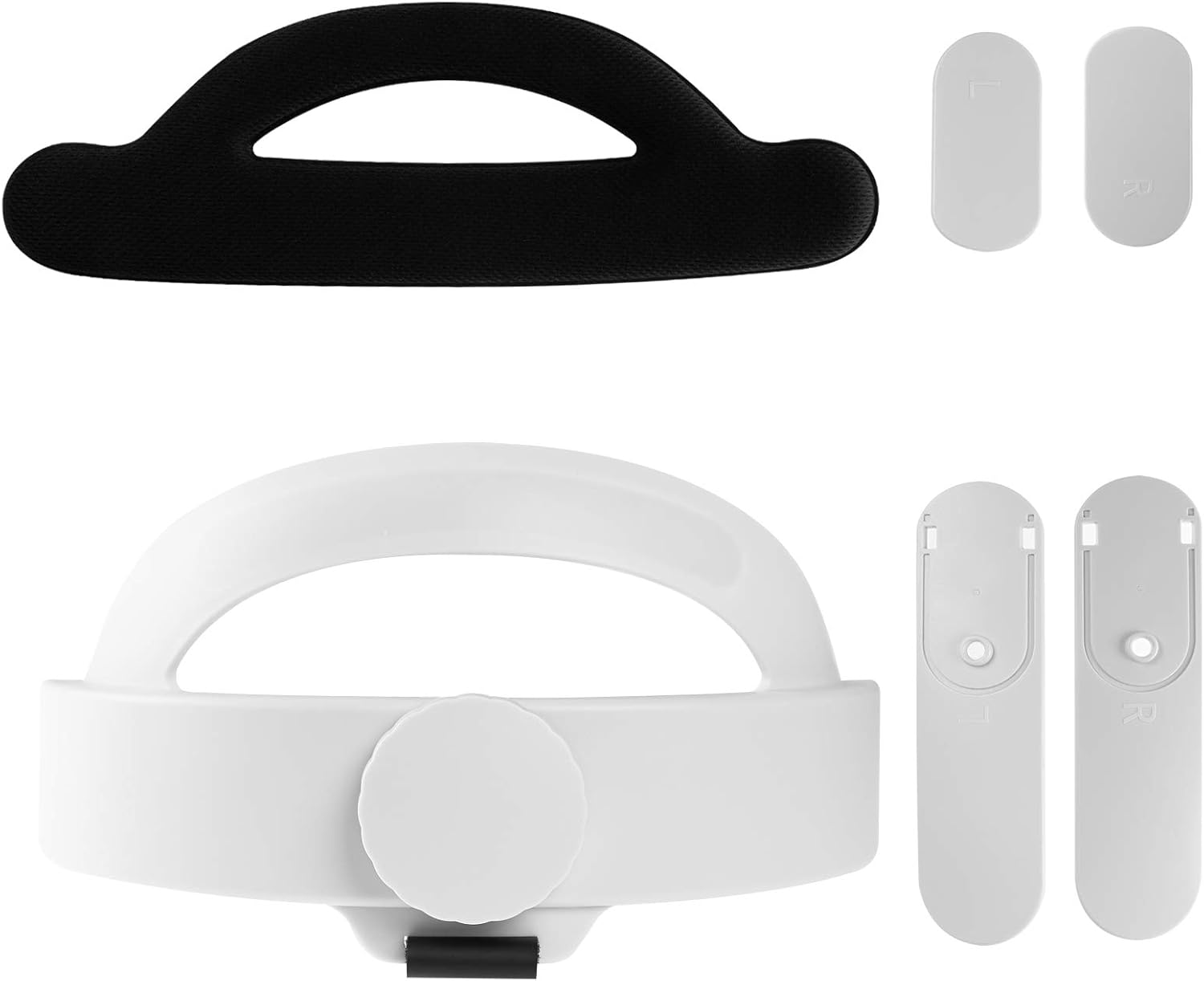 Seltureone Compatible for Quest 2 Head Strap, Replacement for Elite Strap, Adjustable Comfortable Strap with Head Cushion, Reduce Pressure for Quest 2 Accessories Headset