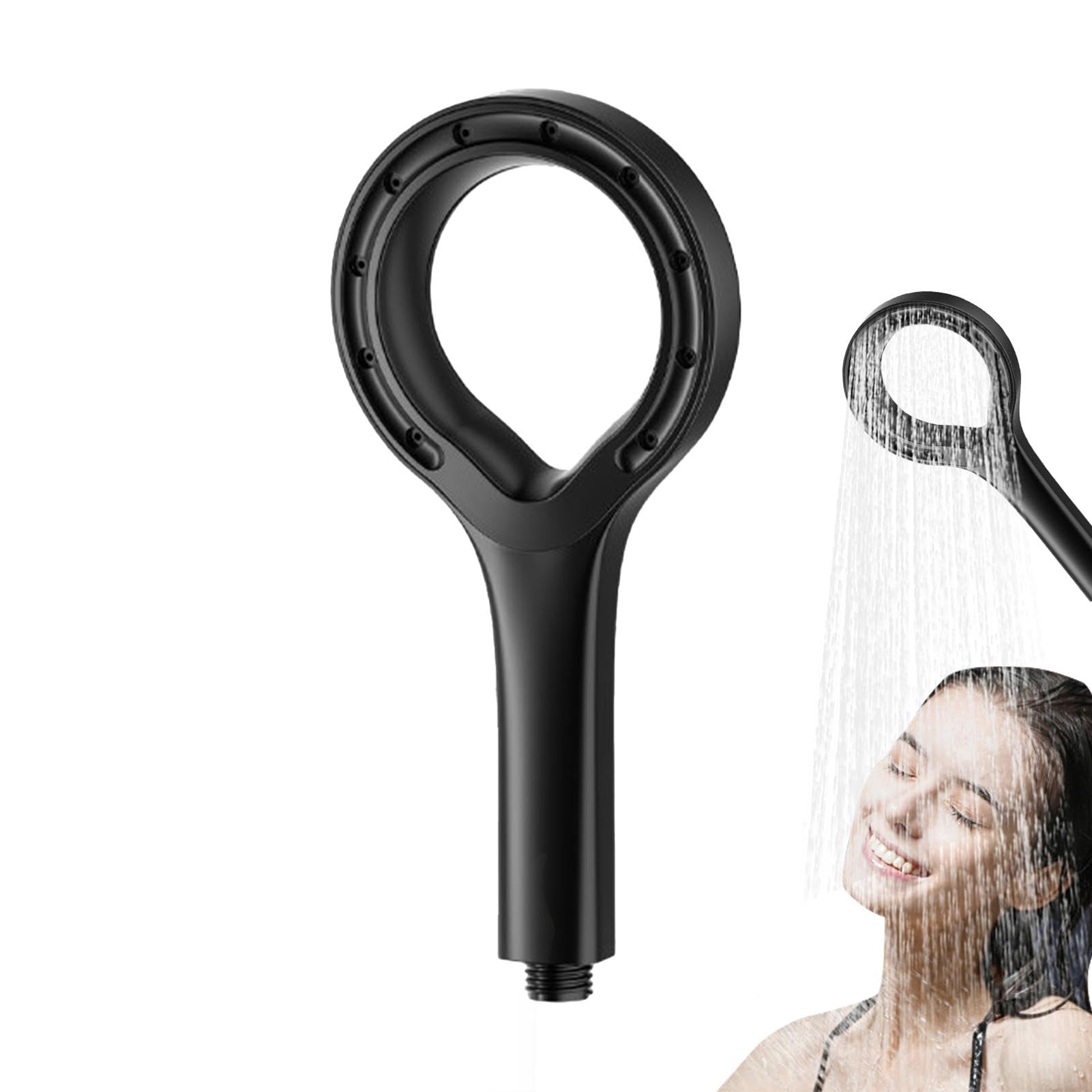 Soffione doccia ad alta pressione, filtro per soffione doccia da bagno | Bagno Potente soffione doccia portatile Spray - Soffione doccia booster per casa, bagno, hotel, appartamento,