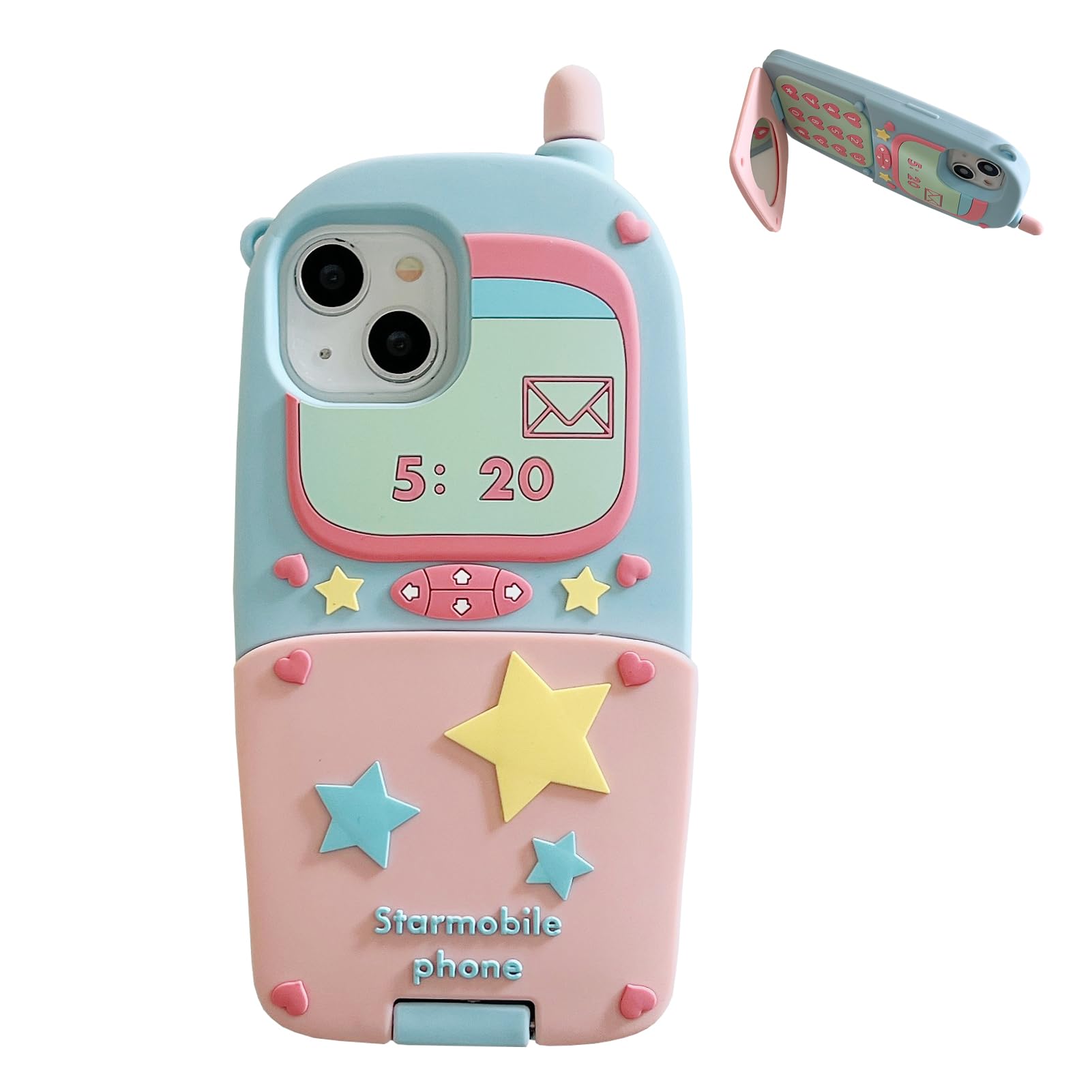 Amazon.com: YAKVOOK Kawaii Phone Cases Compatible with iPhone 12/12 Pro,Cute Cartoon Star Flip Women Girls 3D Soft Silicone Shockproof Cover : Cell Phones & Accessories Amazon.com: YAKVOOK Kawaii Phone Cases Compatible with iPhone 12/12 Pro,Cute Cartoon Star Flip Women Girls 3D Soft Silicone Shockproof Cover : Cell Phones & Accessories