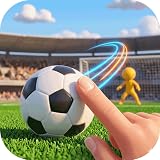 Penalty Shootout- Stickman soccer swipe to shoot