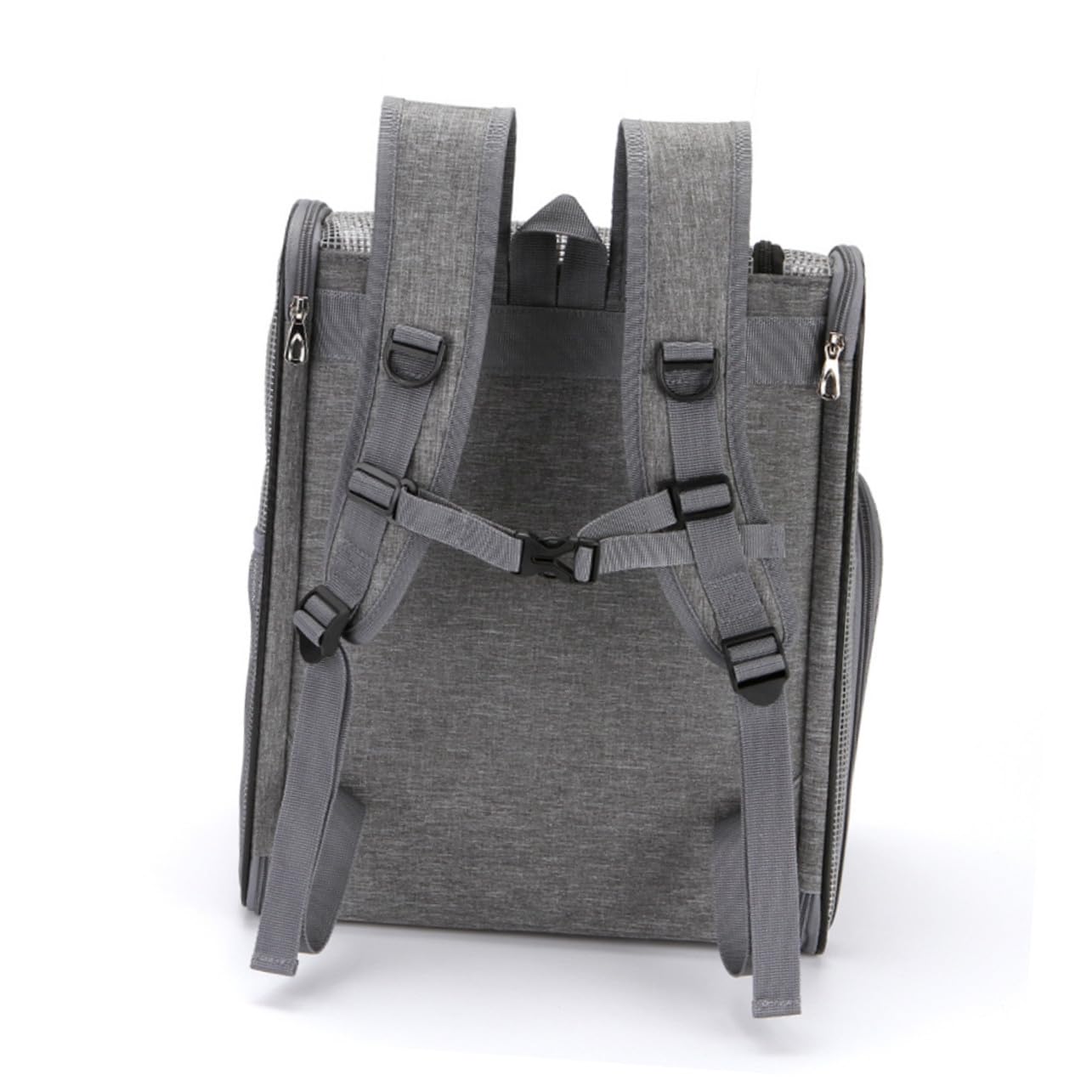 Mochila Portátil para Mascotas con Malla Transpirable Mochila para Gatos y Perros Pequeños Bolsa Resistente y Cómoda para Transporte Seguro y Ventilado