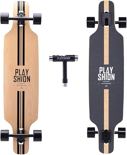 Miniatura 6 de Playshion Drop Through Freestyle - Patineta de tablero largo