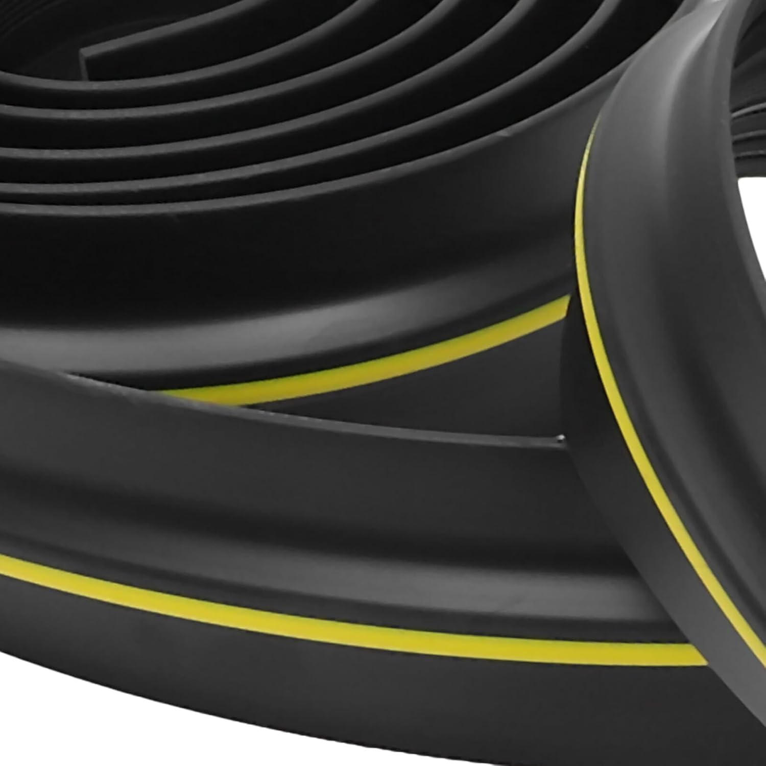 Garage Door Seal Bottom Rubber Threshold Seal Heavy Duty 80x18mm Weatherproofing Strip for Uneven Floors 5m Weather Stripping for Garage Doors