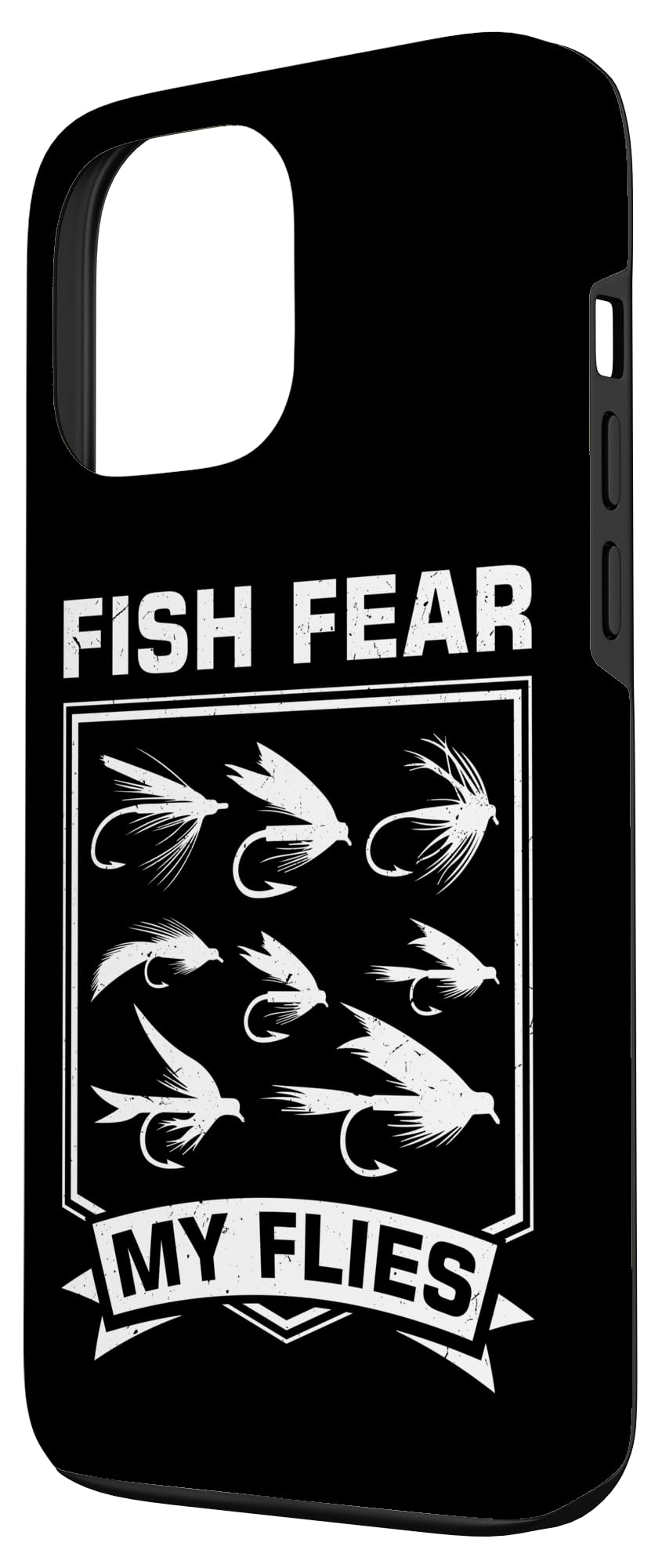 Funny Fly Tying Pun Case for iPhone 13 Pro Max - Image 2