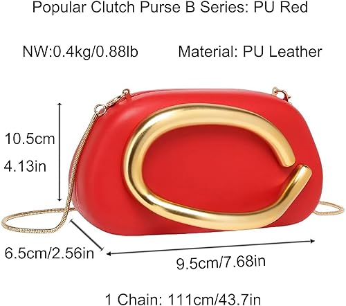 Vista 40 de Bolso cruzado de cadena de moda para mujer, bolso de hombro, bolso de mano acrílico para boda, bolso de noche de concha, clutch formal Un mármol