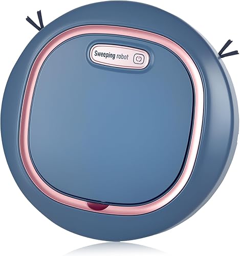 Robot Aspirador y Trapeador Combo, Aspiradora Robótica, Azul,