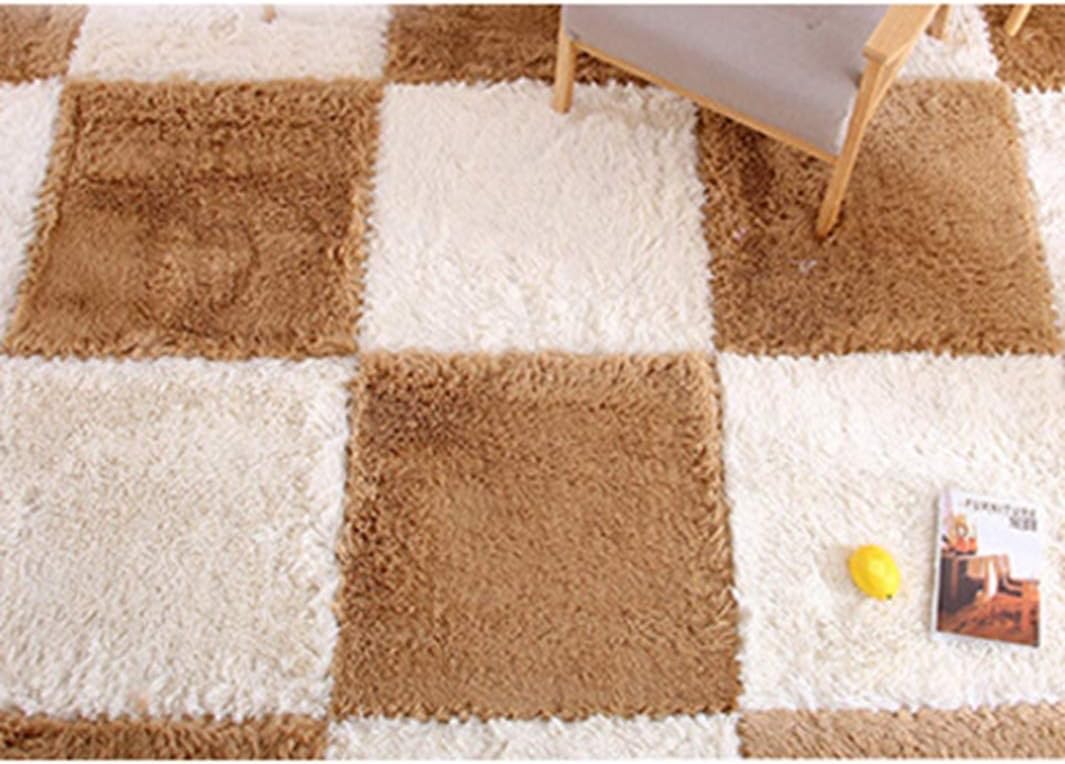 絨毯 ジョイントマット タイルマット おしゃれ カーペット カーペットタイル フローリング 傷防止 ジョイント マット 階下への防音 床の傷などの保護に ジョイント式ウッドカーペット パズルマット タイルカーペット