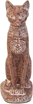 Other Egyptian Goddess Bastet Cat Statue, Gray