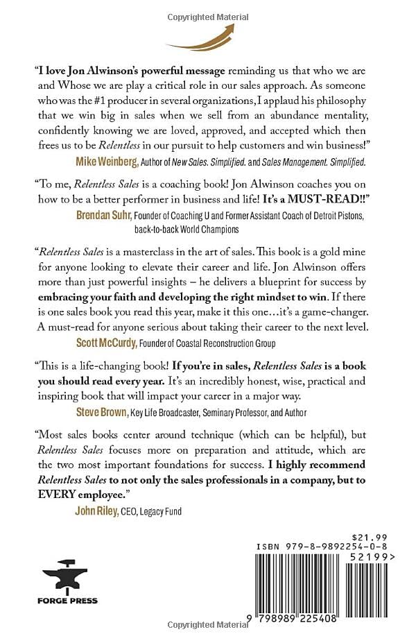 Relentless Sales: The Skills, Mentality, & Faith Needed to Be Great in Sales - Image 2