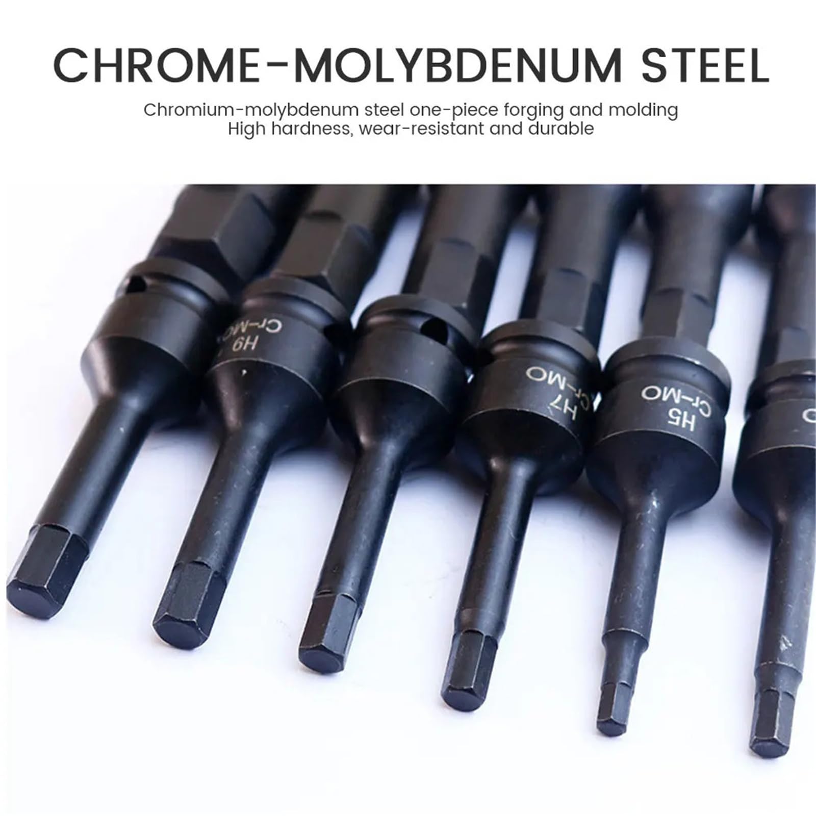 10pcs 1/2 Inch Drive Impact Torx Star Bit Socket Sets Socket Bits Set Metal Hand Tools For 1/2 Inch Square Head Wrench
