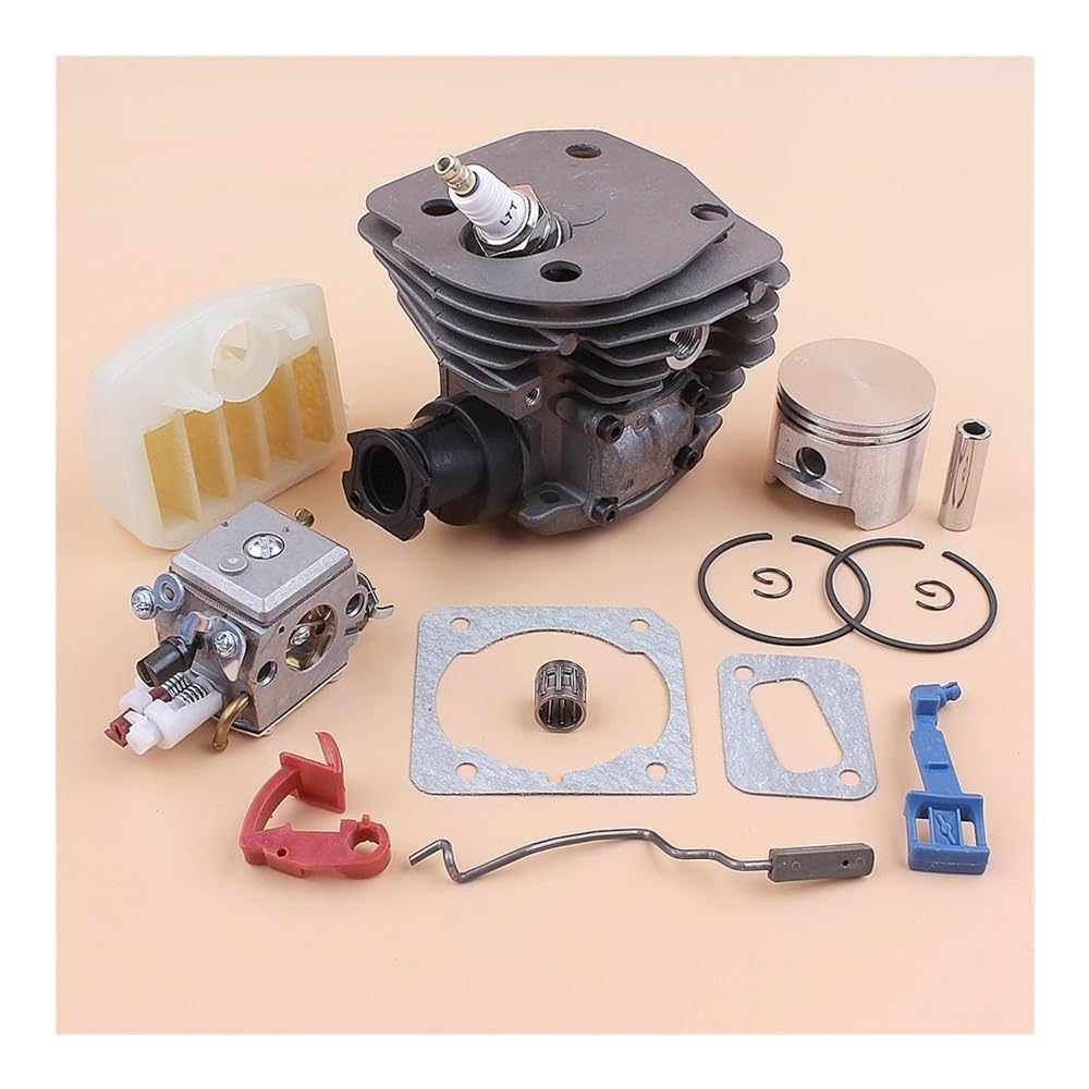 Cylindre piston 45mm et carburateur pour tronçonneuse H 350 353 et 346XP