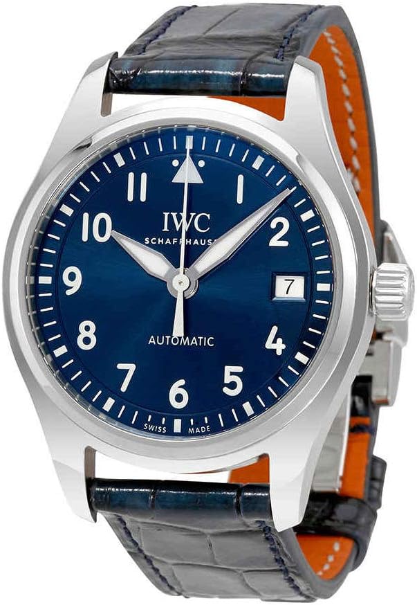 Pilots Automatic Midsize Blue Dial Unisex Watch IW324008