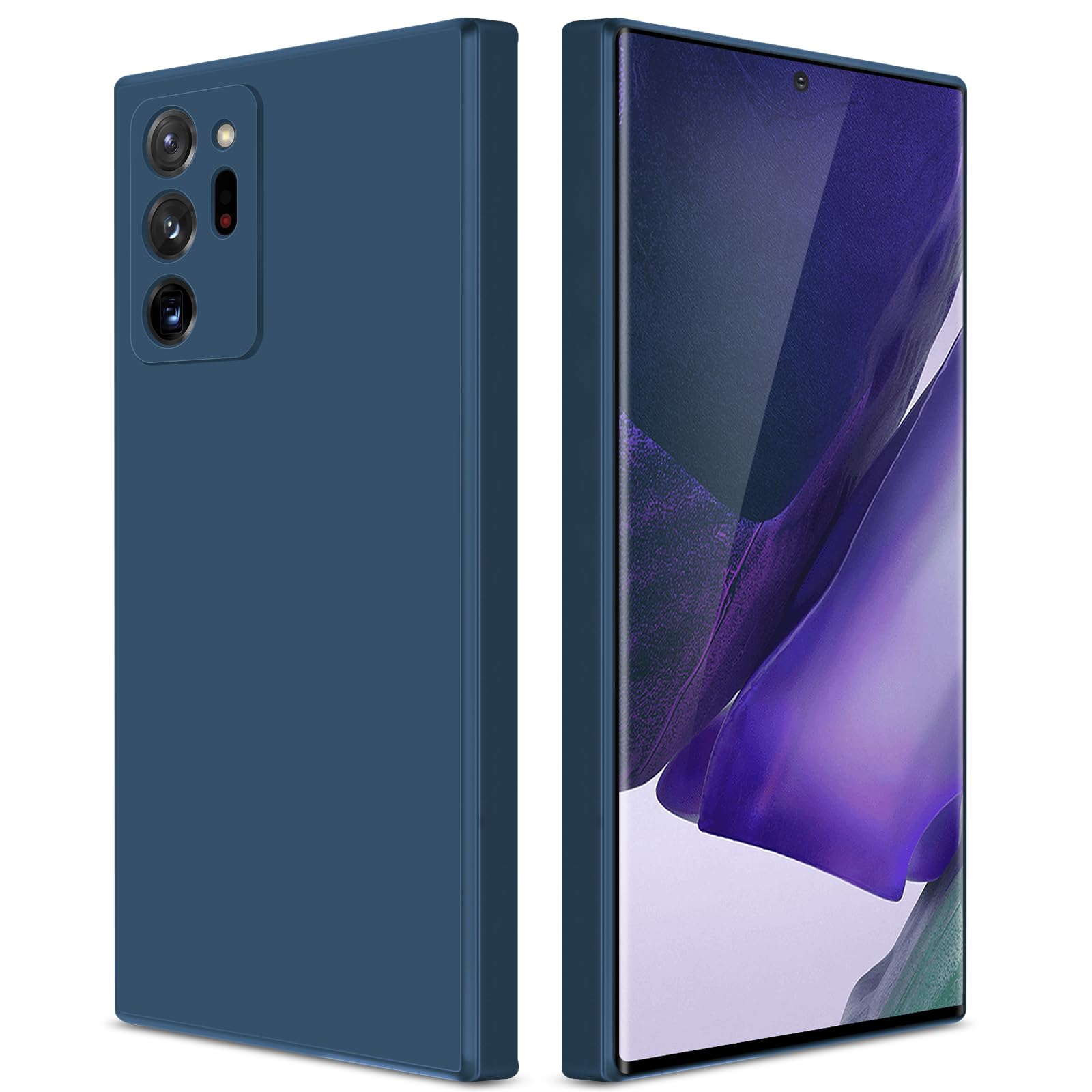 GiiYoon Silicone Case Compatible with Samsung Galaxy Note 20 Ultra, Full Body Silky Soft Touch Phone Case with Camera Protection, Shockproof Cover