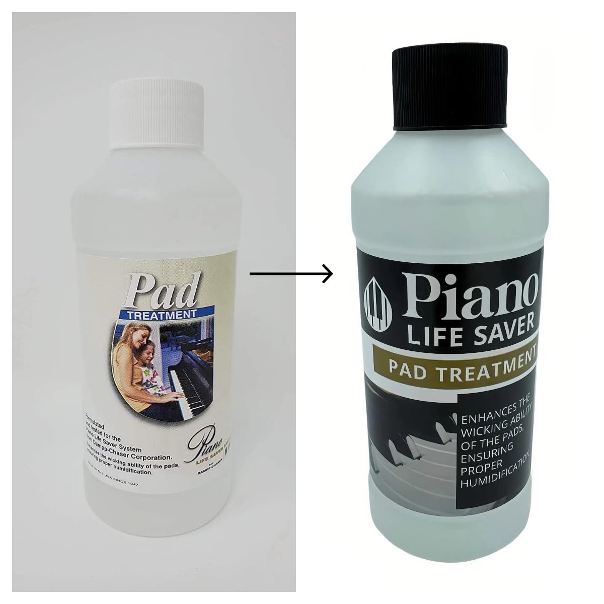Nuova versione Piano Umidificatore Pad Trattamento 8oz Formulato per il sistema Piano Life Saver