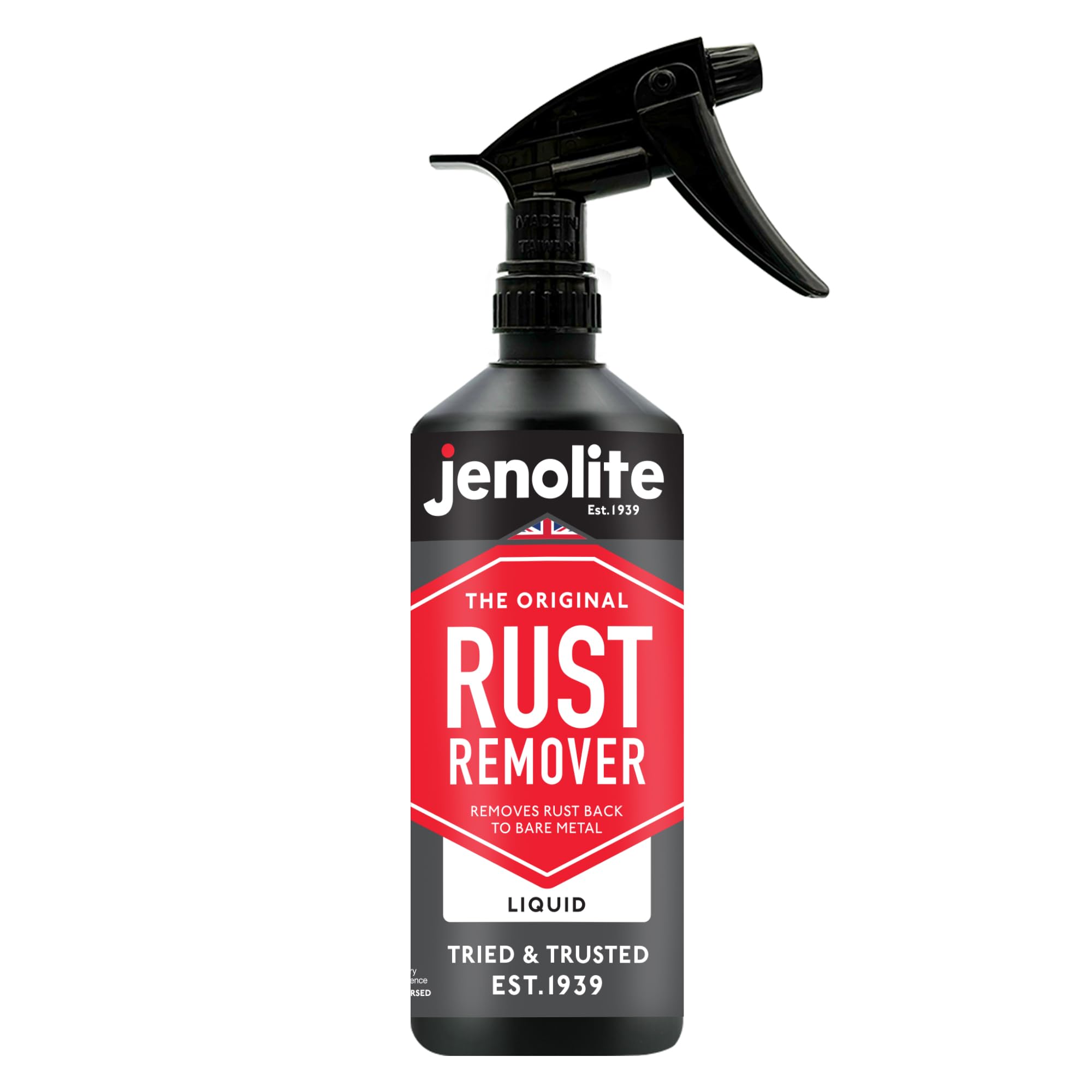 JENOLITE Antiruggine Griletto Spray - Rimuovere La Ruggine dal Metallo - Togliruggine Acido - Mangia ruggine - 500g