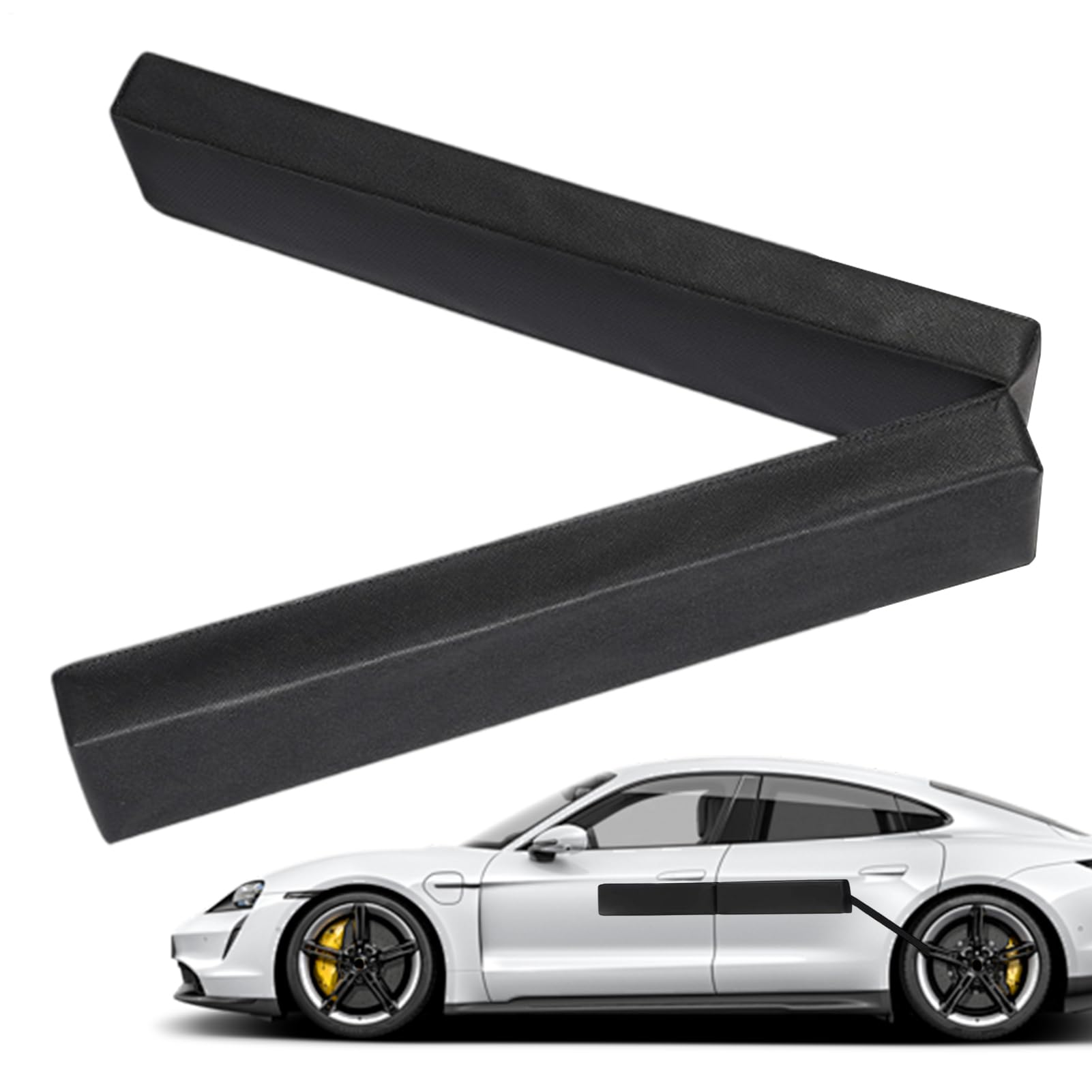 Protector Antigolpes para Puertas De Coche, Protector Magnético Antiarrañazos para Puertas De Coche, 98x11x4cm Plegable para Y Salida, Laterales Delanteros Y Traseros