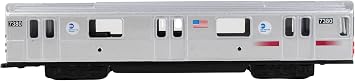 Daron MTA Diecast Subway Car Silver Medium