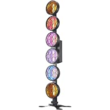 6X50W RGB 3-in-1 Dmx512 LED Linear Retro Light, bar, Nightclub, Stage, Concert Background, Flashing Effect Retro Light