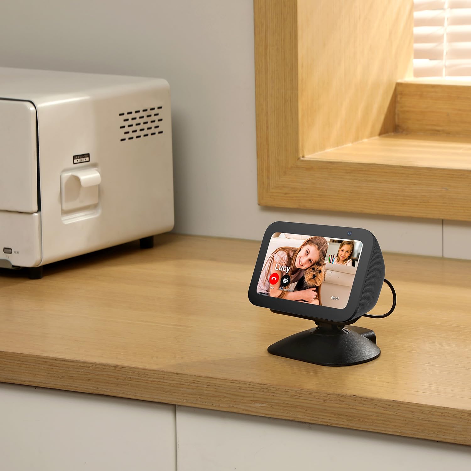 Amazon.co.jp: Echo Show 5 (第3世代) 調節可能な充電スタンド チルト+