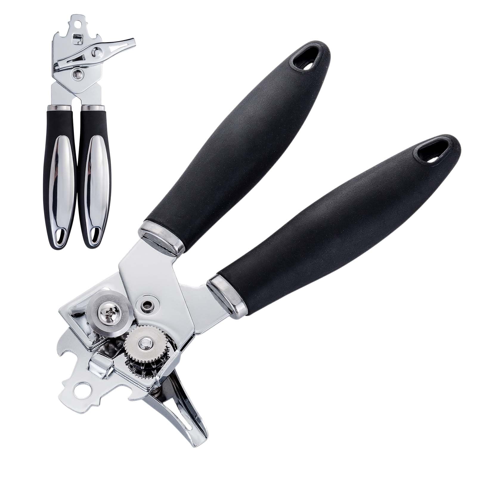 2/Set Apriscatole in acciaio inossidabile Manuale di sicurezza Strumento di taglio liscio portatile | Leroy Merlin