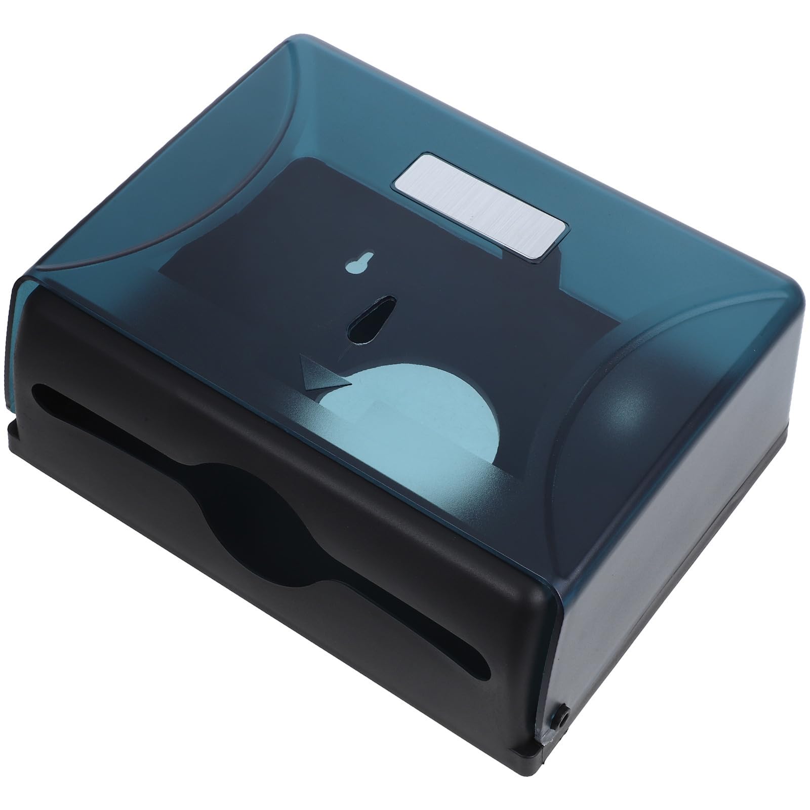 Dispensador de Toallas de Papel Comercial de Plástico Gran Capacidad y Diseño Montado en Pared para Baño y Cocina