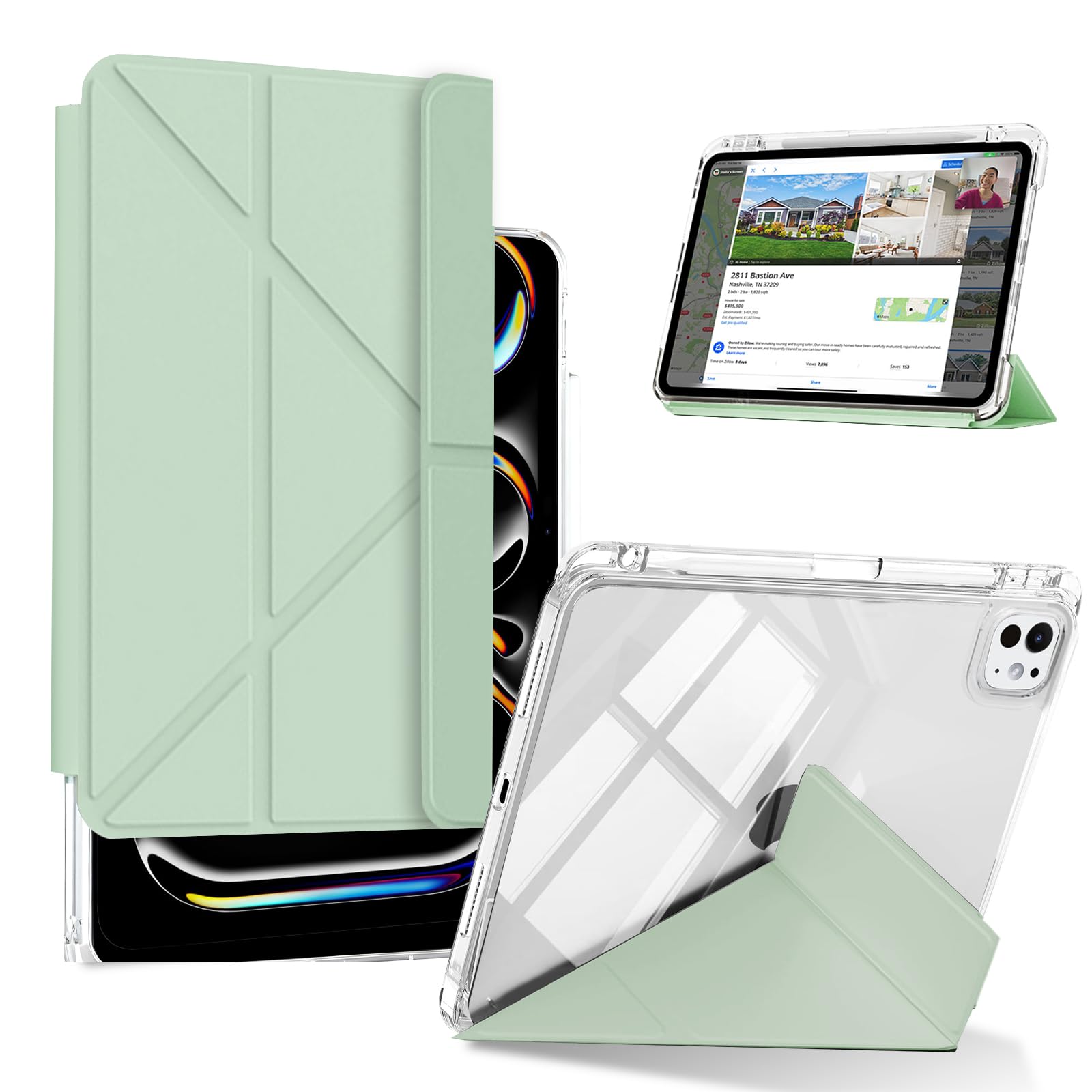 Amazon.co.jp: KeeFos ケース iPad Pro 11インチ M5/M4 2025/2024 (第6