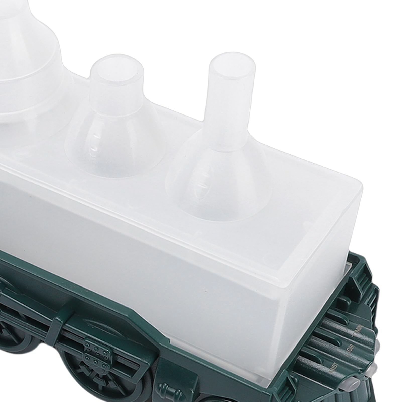 ASHATA Umidificatore a forma di treno con luce notturna, diffusore di oli essenziali, umidificatore a nebbia fredda, doppia modalità di spruzzo, con luce blu calda e fredda, per rilassarsi