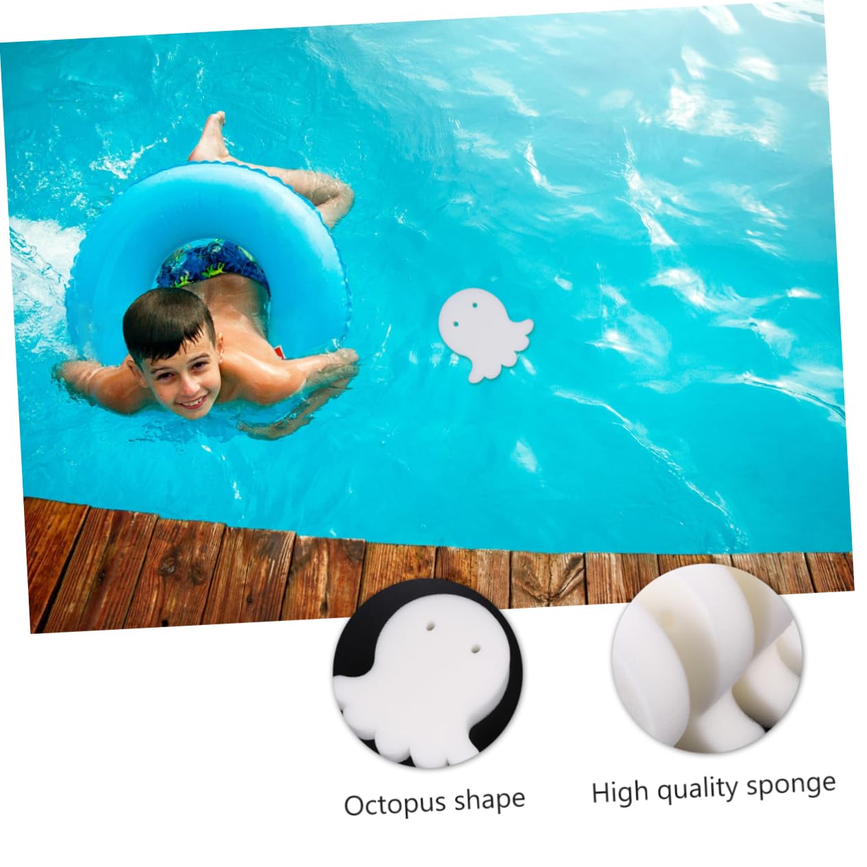 TOYANDONA 2 Series Esponja Absorbente De Aceite para Piscinas Esponja Absorbente Esponja para Piscinas Esponja Encantadora Esponja para Filtro De Piscina 20 Piezas*2