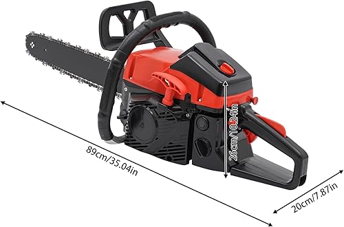 Miniatura 8 de Motosierra motosierra a gasolina 58CC 18 pulgadas motor de gas herramienta de corte de madera 2.2Kw 2800-11000rpm (58CC)