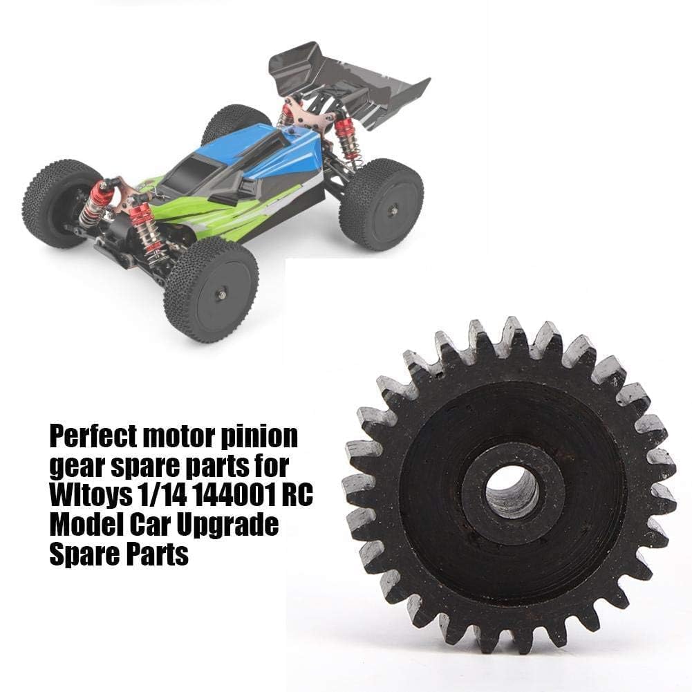 RiToEasysports Pignon d'arbre RC, Pignons de Moteur 27T Adaptés pour 1/14 144001 Pièces de Rechange de Mise à Niveau de Voiture Modèle Télécommandé RiToEasysports Pignon d'arbre RC, Pignons de Moteur 27T Adaptés pour 1/14 144001 Pièces de Rechange de Mise à Niveau de Voiture Modèle Télécommandé