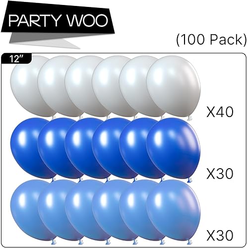 Vista 345 de PartyWoo Globos de color rosa claro, 100 globos de látex de color rosa pálido pastel de 12 pulgadas para graduación, boda, baby shower, revelación