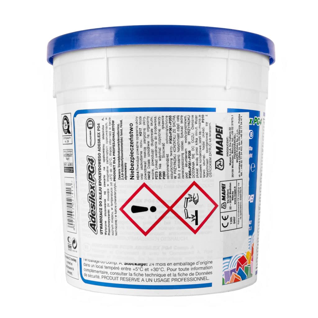 Epoksydowy klej do połączeń konstrukcyjnych oraz do wklejania taśm MAPEI ADESILEX PG4 A+B 6kg