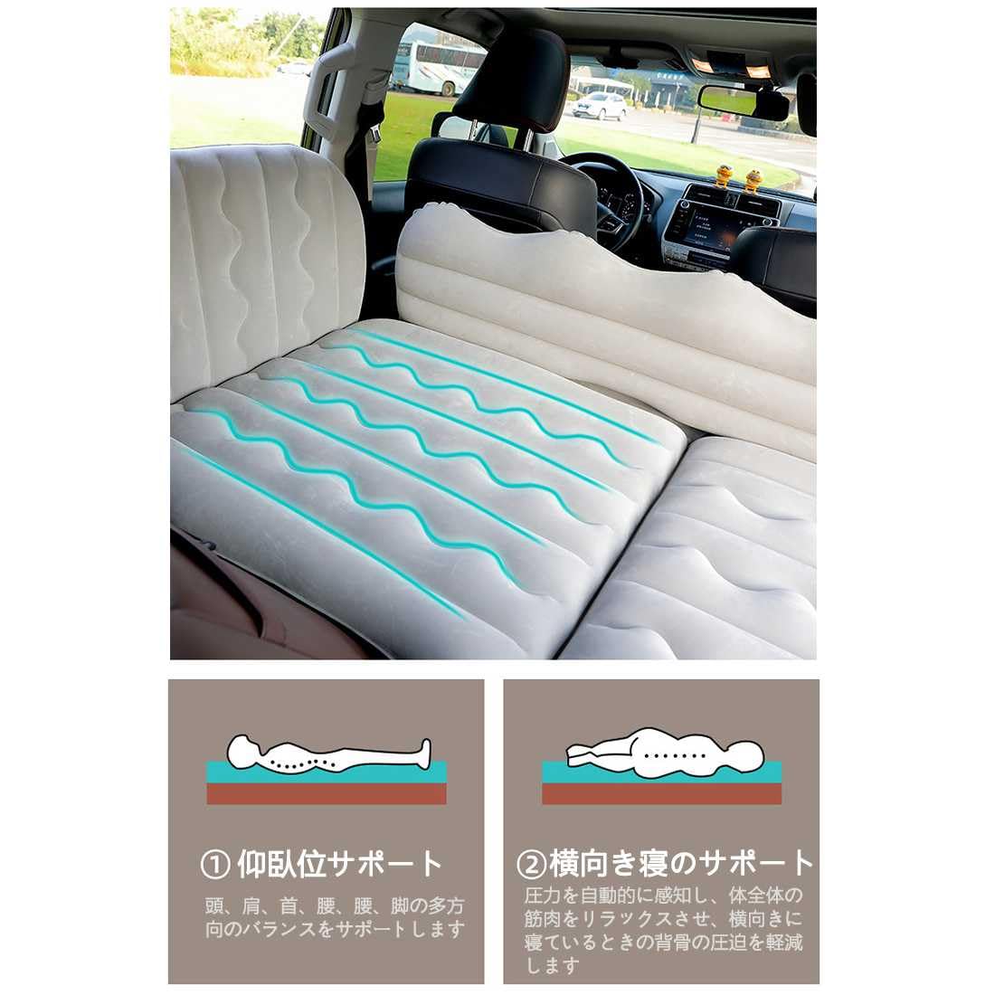 ジムニー　車中泊用マット ジムニー 専用設計 車中泊 マット キャンプ 折りたたみ 黒 車