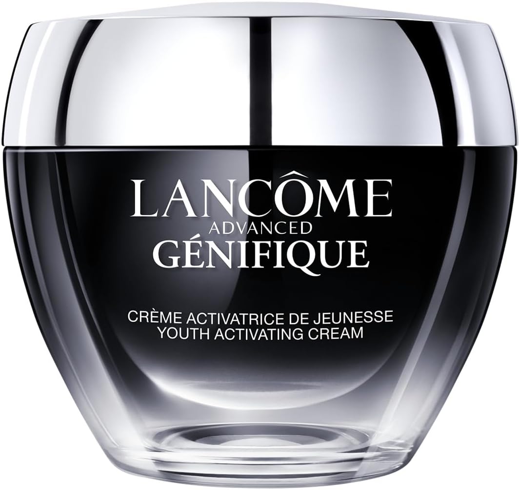 Lancôme Génifique Youth Activating Cream, Anti-Ageing Daily Moisturiser for Face and Neck, Velvety Formula Reduces Wrinkles, Hydrates and Promotes Youthful Radiant Glow, All Skin Types, 50ml