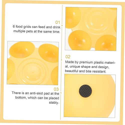 Miniatura 8 de Tazón de alimentación para mascotas, comederos para mascotas, cuencos para alimentos y agua, fuentes de agua para interiores, dispensador de