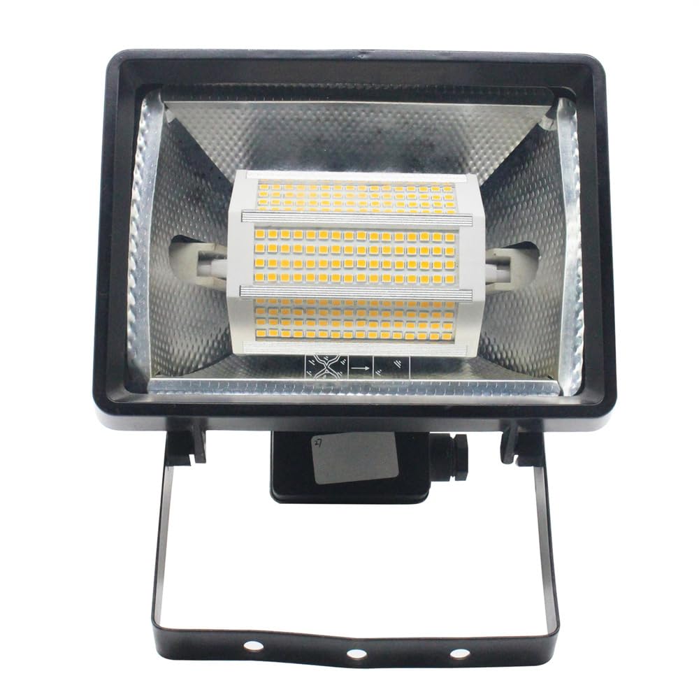 1 szt. żarówka LED R7S, 118 mm ściemnialne światło robocze, 110 V – 230 V, 50 W LED corn, wymiana żarówki halogenowej (50 W 220-240V/Natural White 4000K)