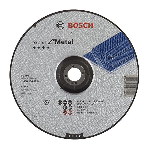 Bosch Accessories 2608600225 Disque à tronçonner Métal 230 x 2,5 mm