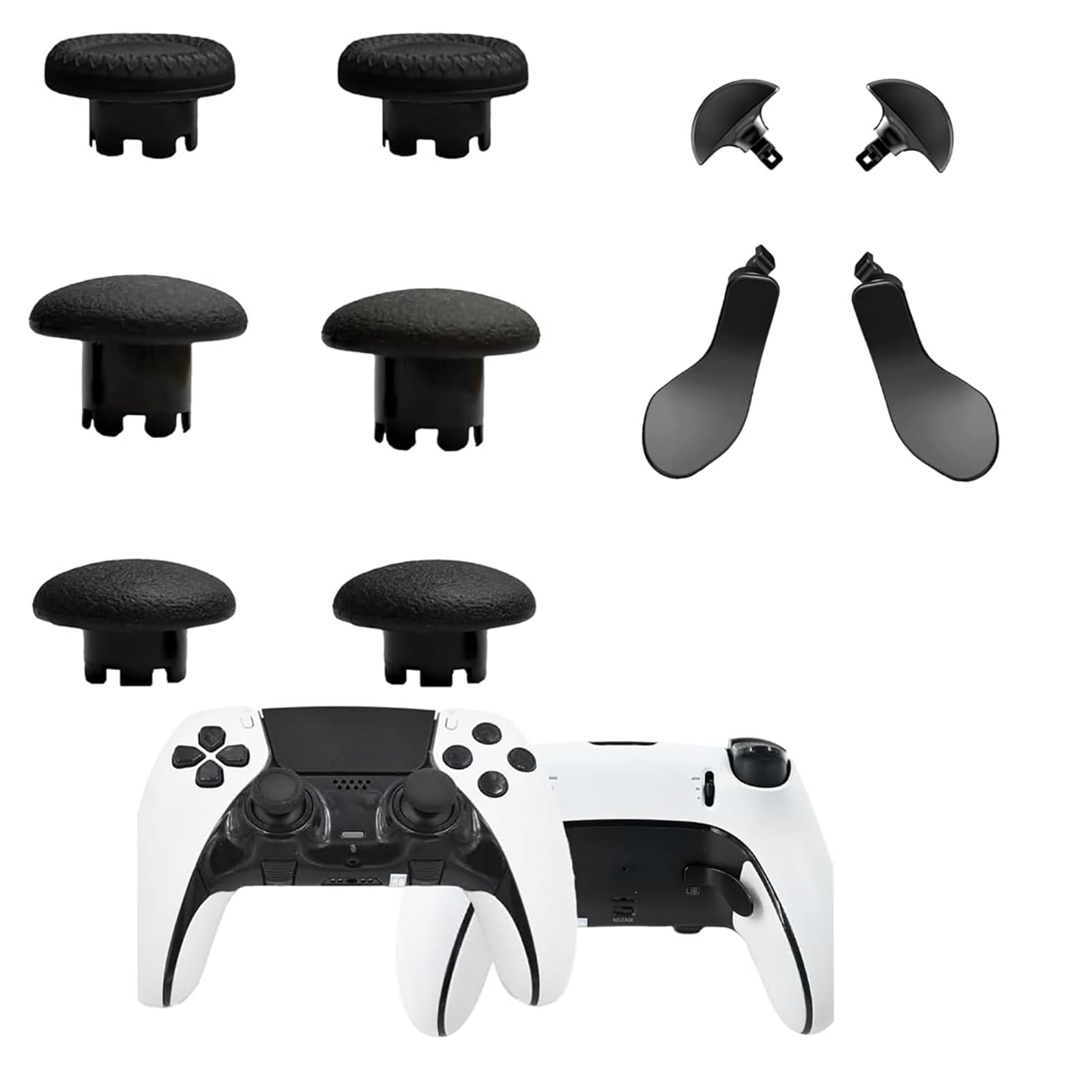 Amazon.com: 10in1 Replacement Accessories Parts for PS5 Edge