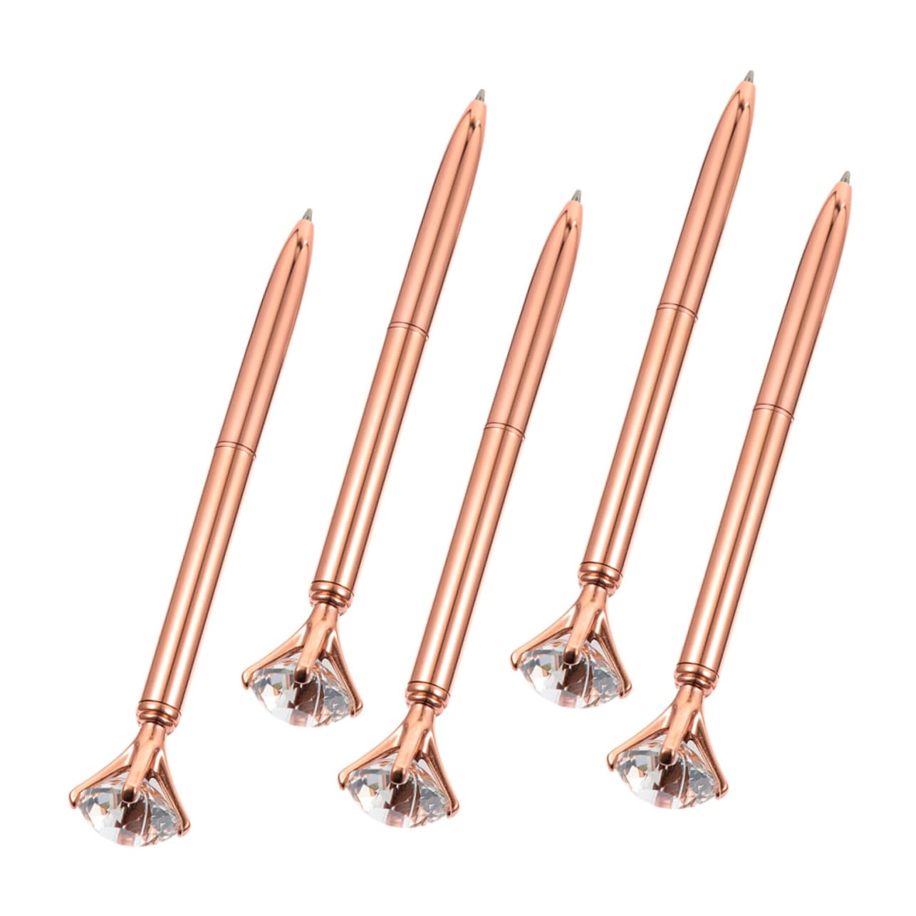 25stücke Teiliges Großer Kristall-kugelschreiber Dekorative Schreibgeräte Mit Rhinestone Eleganter Kugelschreiber Für Büro Und Kreative Anwendungen Für Notizen Und