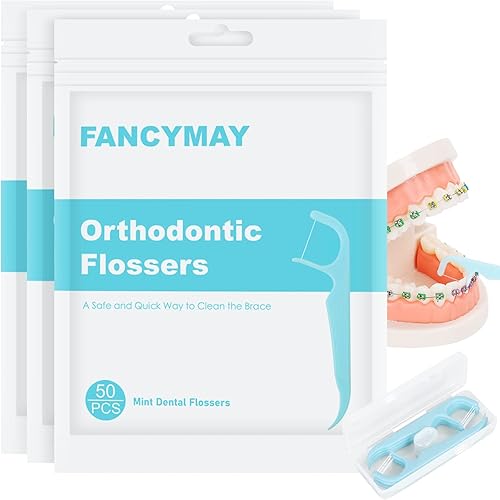 150 unidades de hilo dental de menta suave para adultos y niños hilo dental para aparatos ortopédicos hilo dental para aparatos ortopédicos púas de