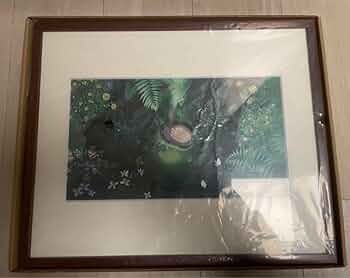 スタジオジブリ　複製原画　アートフレーム　となりのトトロ　うろの中　認定書付き スタジオジブリ 複製原画 アートフレーム となりのトトロ うろの