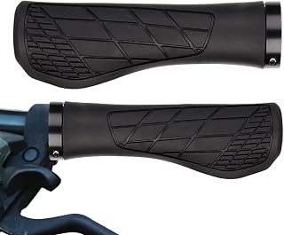 Empuñaduras de manillar para bicicletas, fundas antideslizantes para manillar, amortiguadores ergonómicos que absorben los golpes para montaña, playa, crucero, viajes, ciclismo, carreras