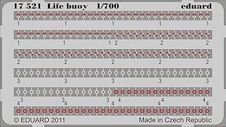 Eduard Models Life Bouys Detail Set Photo-Etch