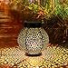 Lanterne Solaire, Tencoz LumièRe Solaire ExtéRieure Led De Jardin éTanche, Lanterne à éNergie Solaire Suspendue En MéTal DéCoratif Pour Jardin, Patio, Cour Et Table.