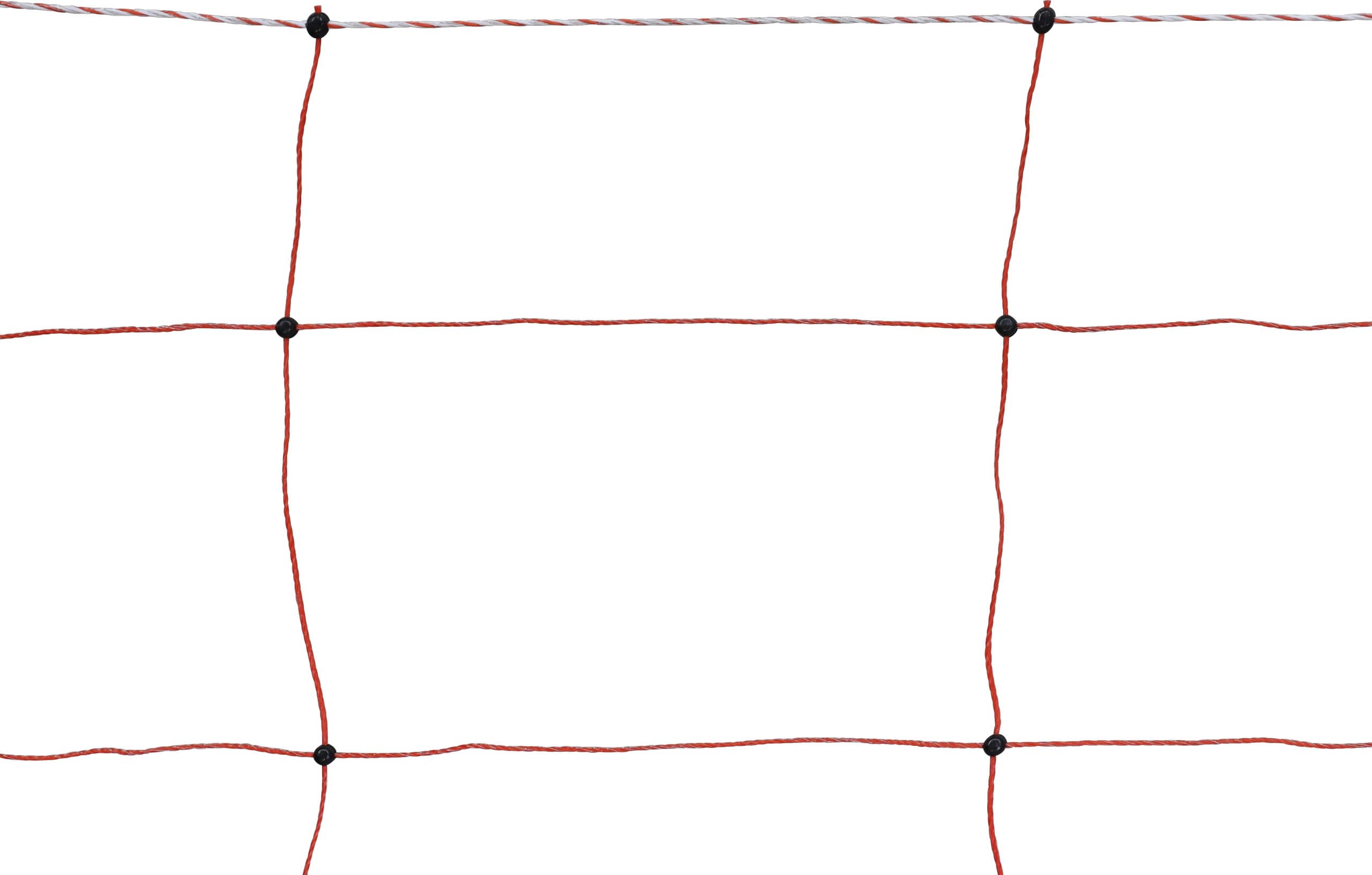 AKO Fencing Filet OviNet Premium, 50m Orange, 108 cm, Double Pointe